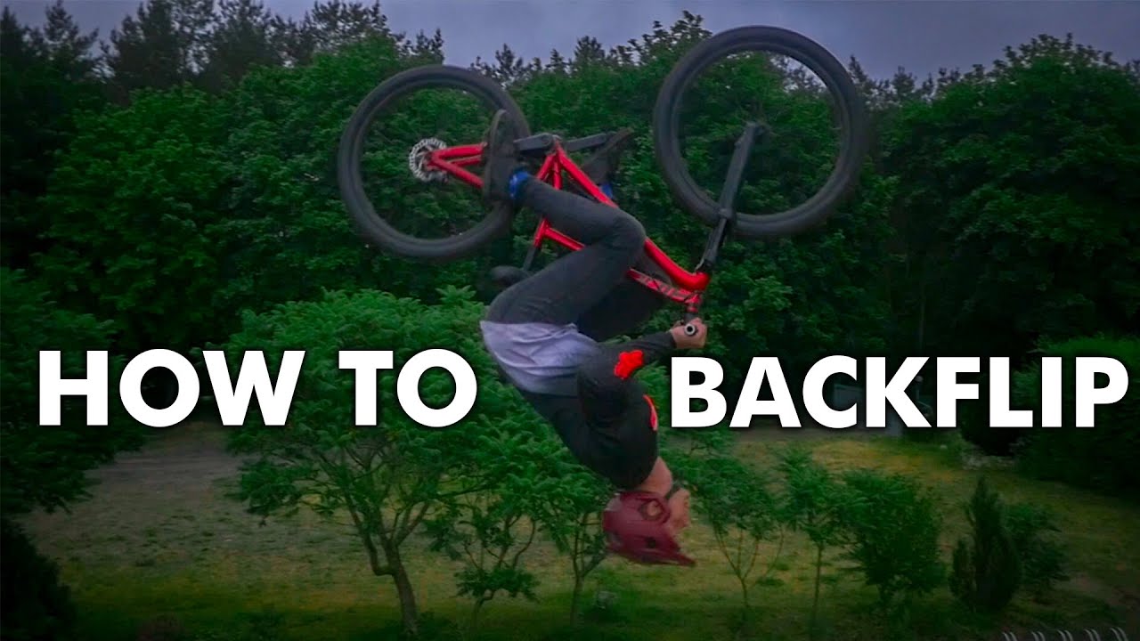 JAK ZROBIĆ BACKFLIPA MTB BMX / NAJŁATWIEJSZY SPOSÓB