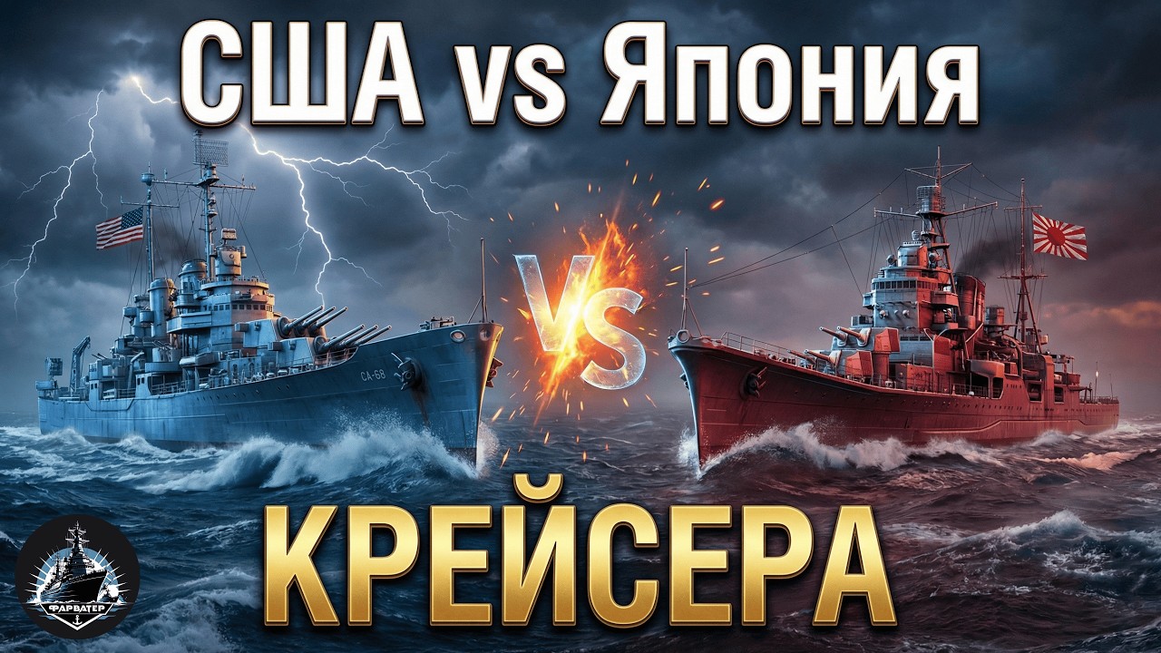 Тяжелые крейсера. Японская и американская школы. Сравниваем с БЮ