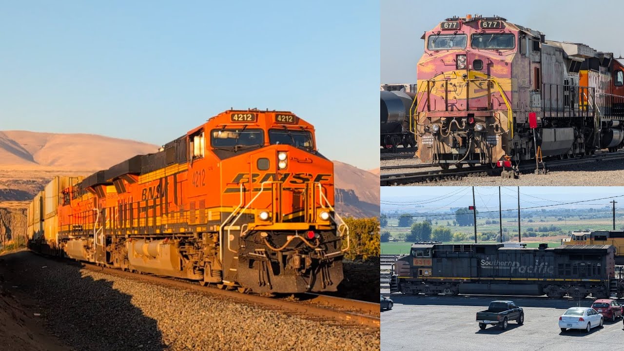 SP & ATSF Live On! Best of Railfanning in the Columbia River Gorge.