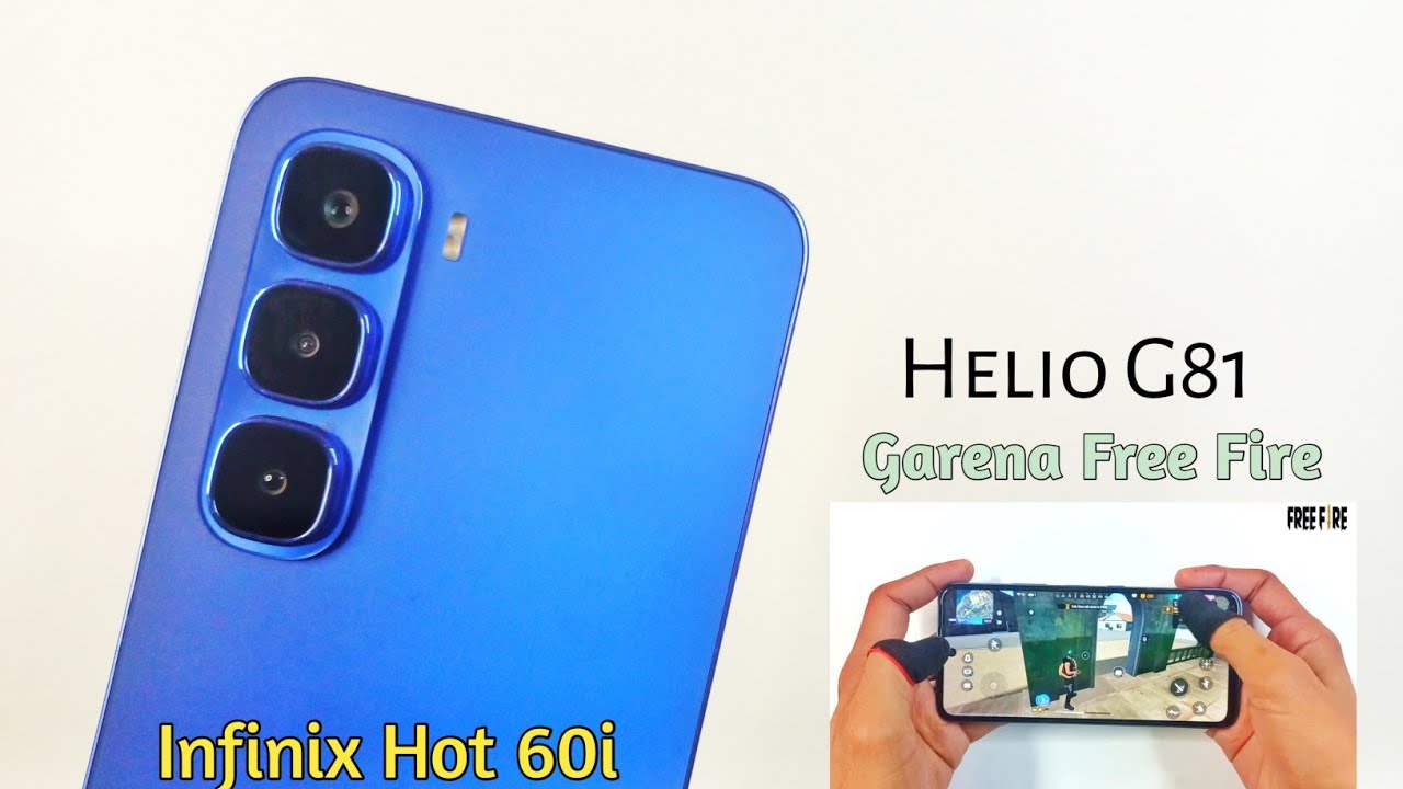 Infinix Hot 60i | Game Play & Review | Garena Free Fire, Graphics Test, Helio G81, Ram 6GB 