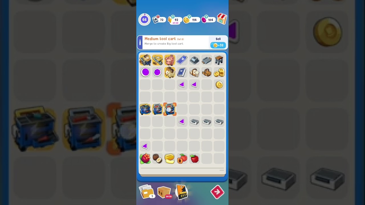 EP.13 Max level of tool carts and construction pellet in Merge Mayor | PRIMEMOTION
