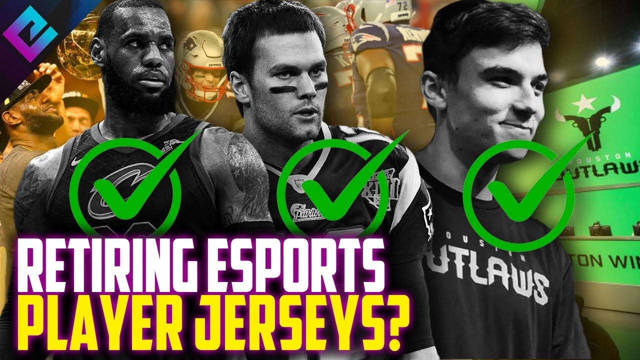 First EVER Retired Esports Jersey and Player (Outlaws Jake)