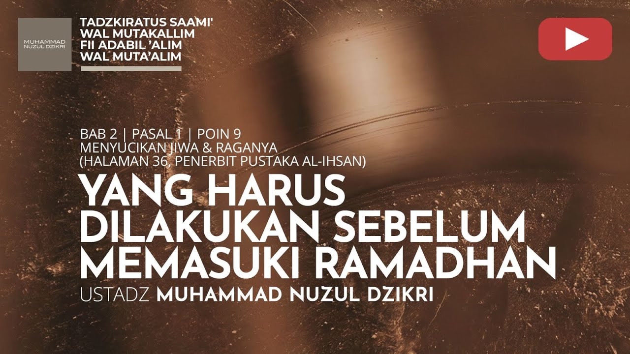 243. | Tadzkiratus saami' | Ustadz Muhammad Nuzul Dzikri