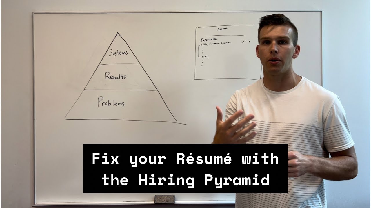 Fix Your Résumé with the Hiring Pyramid