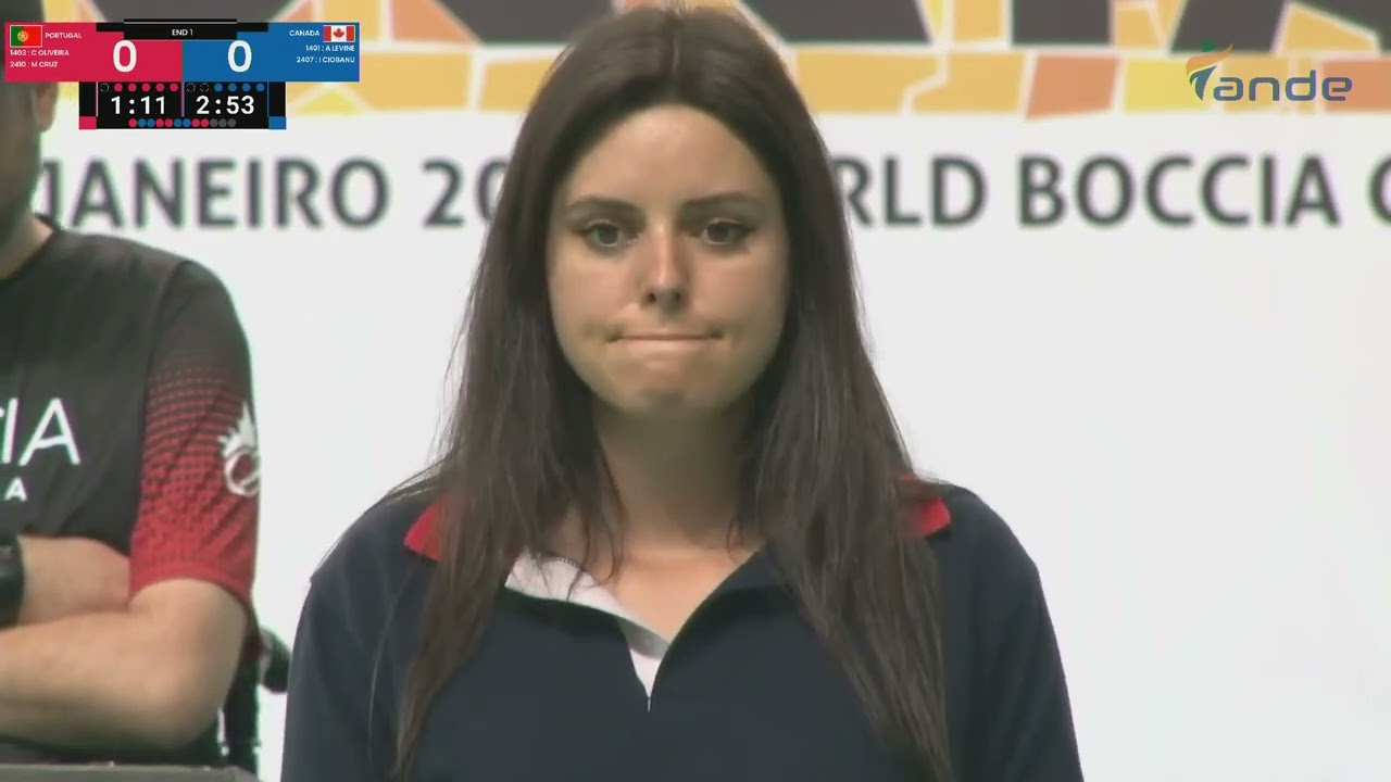 Rio de Janeiro World Boccia Cup 01.05.2022. PORTUGAL vs. CANADA (BC4)
