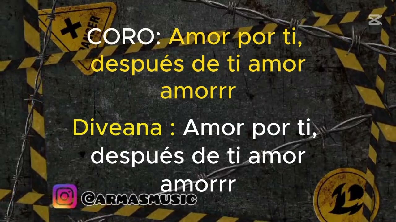 DIVEANA   Por ti Amor KARAOKE