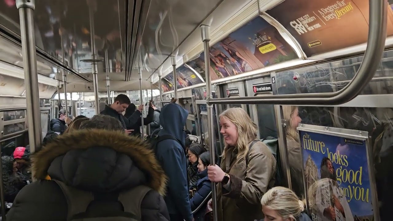Brooklyn Bound D Train To Coney Island-Stillwell Avenue, Brooklyn