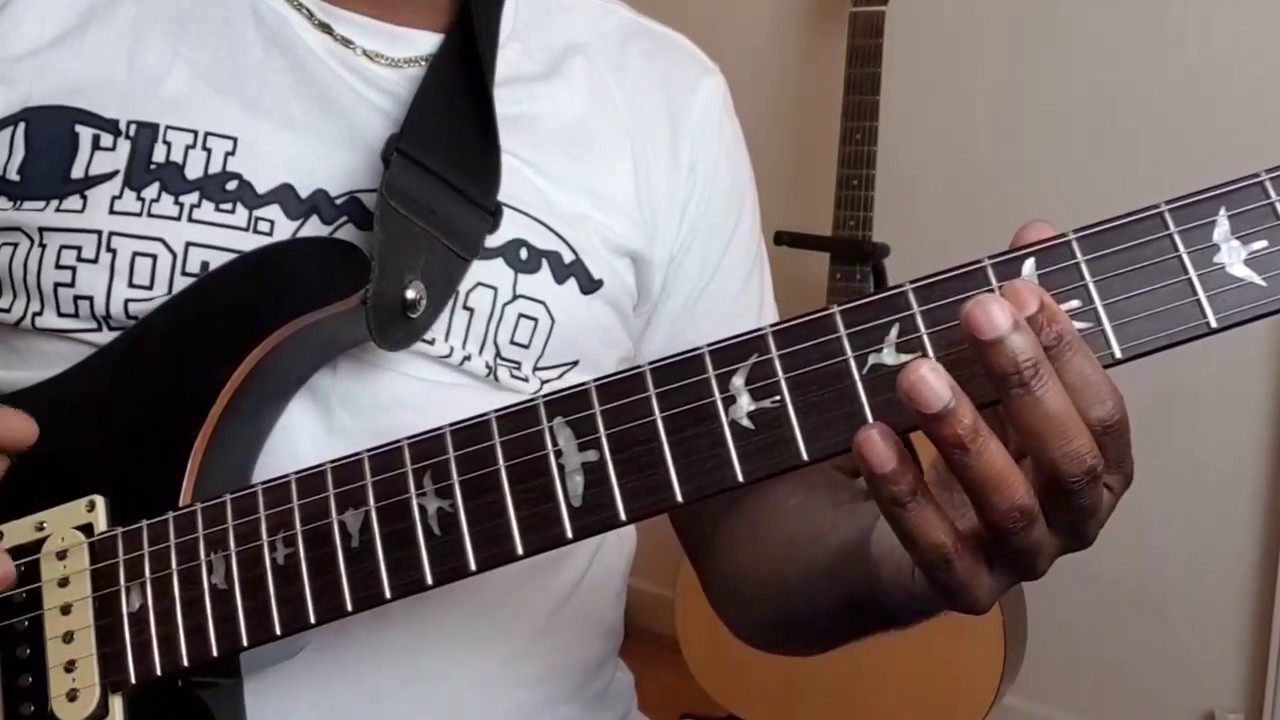 Soukous Guitar: How to play melodic rythm