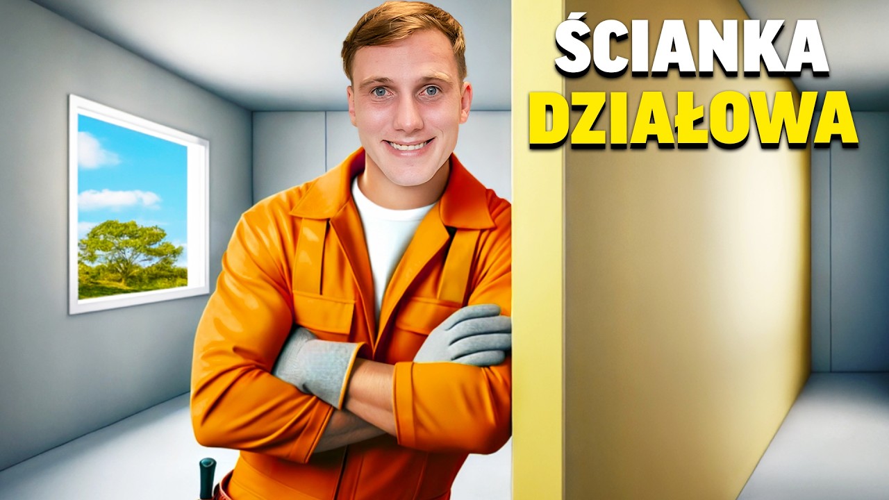Ścianka działowa z karton gipsu z otworem na drzwi🤔 ODBUDOWA VLOG ODC.3