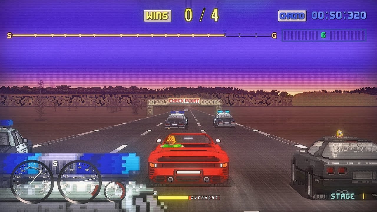 Turbo OutRun Reimagined v0 5 pOLICE CHASE