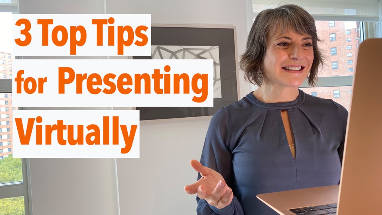 HOW TO BE A BETTER PRESENTER ON ZOOM: Tips for presenting virtually