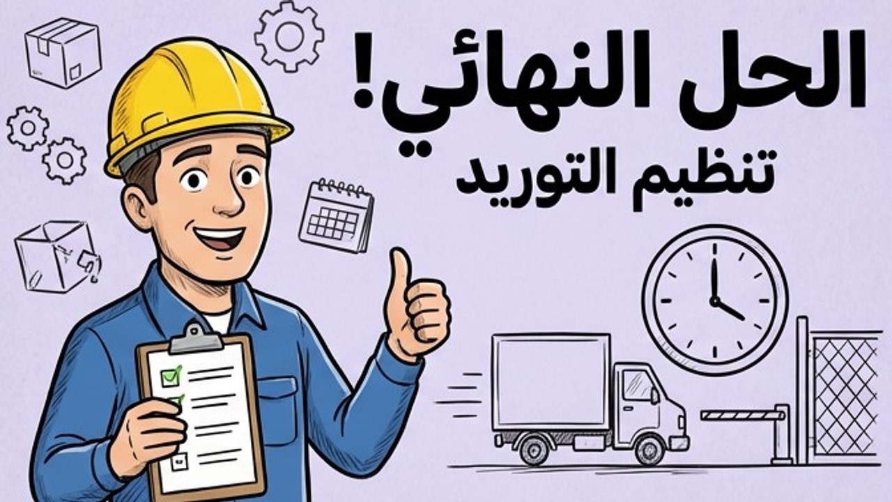 شاحنة الحديد تأخرت! 🚚 زحام رمضان وكيف تنقذ 