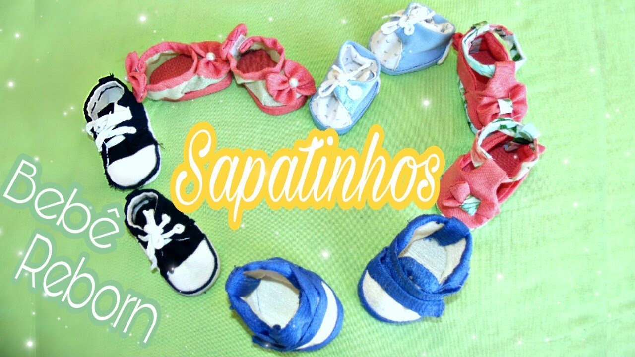 Sapatinhos Para Bebê Reborn