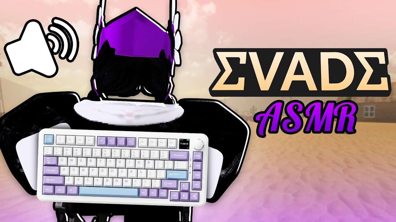 EVADE KEYBOARD UNBOXING + ASMR - Unozz