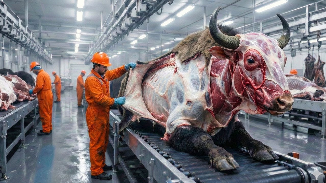 Cómo se Crían Miles de Bisontes en América | Proceso de Producción