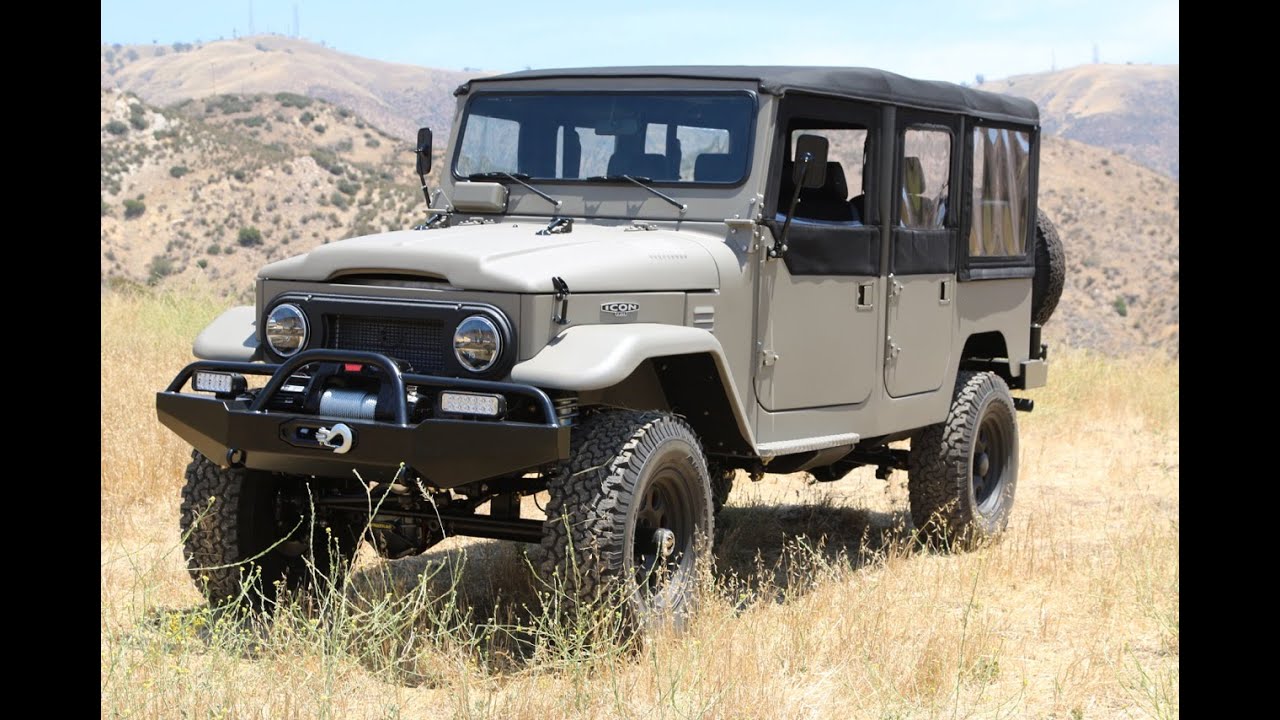 ICON FJ44 #95 New School Restored And Modified Toyota Land Cruiser FJ40