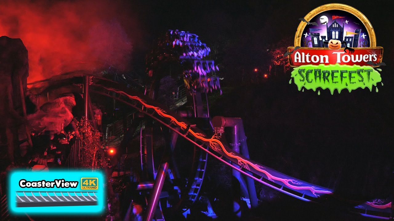 Alton Towers Scarefest 2024 4K