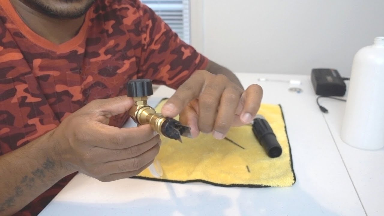 How To Replace Foam Cannon Filter (Foam Maker)