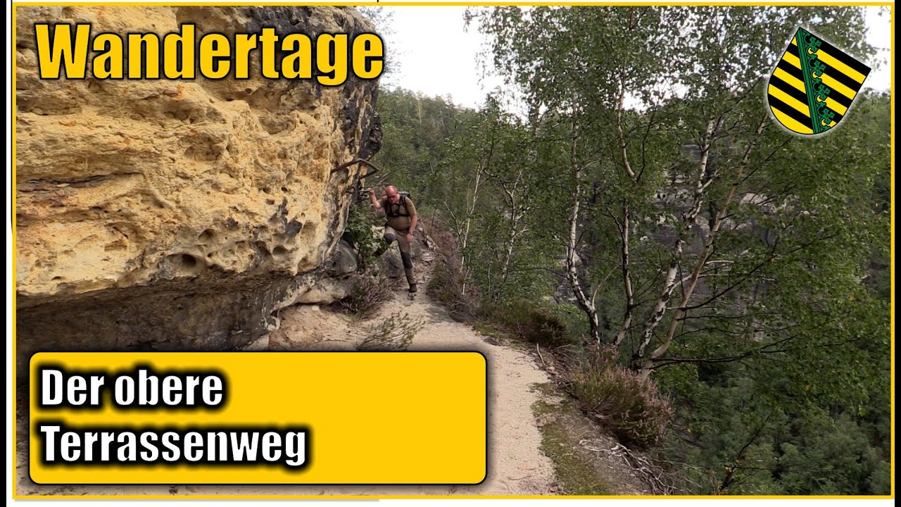 Der obere Terrassenweg | Sächsische Schweiz | Traumhafte Natur | Elbsandsteingebirge | S2 F4