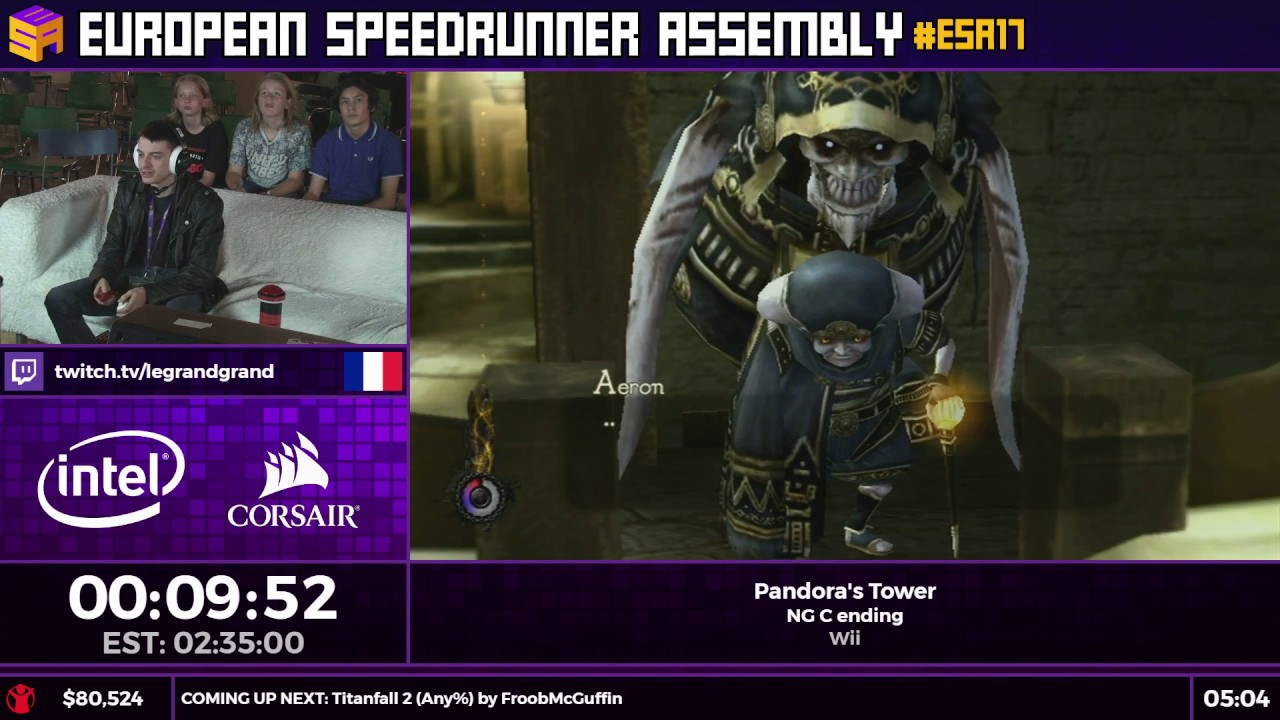 #ESA17 Speedruns - Pandora's Tower [NG C ending] by legrandgrand