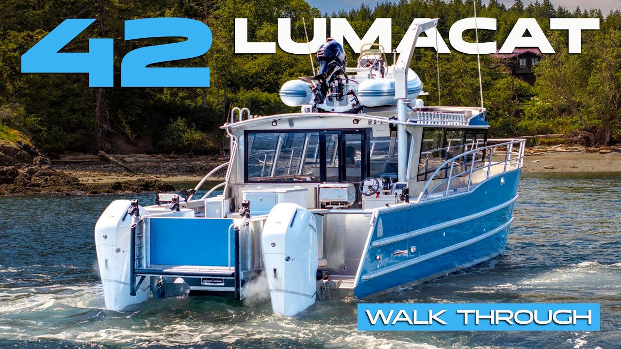 42 Lumacat Catamaran Tour | Alaska-Ready Yacht Tender