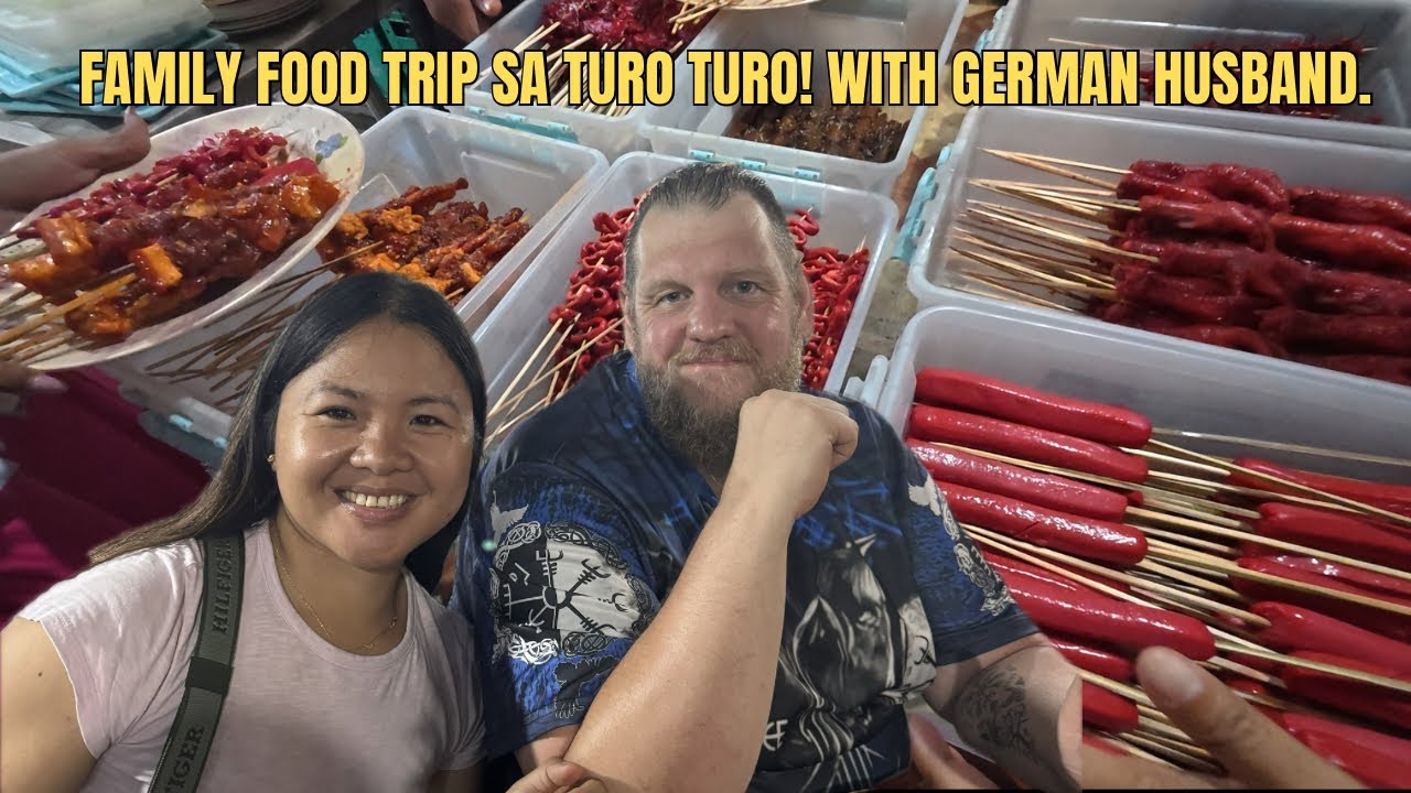 Dinala ko si asawa sa Turo-Turo BBQ at ang boung pamilya.
