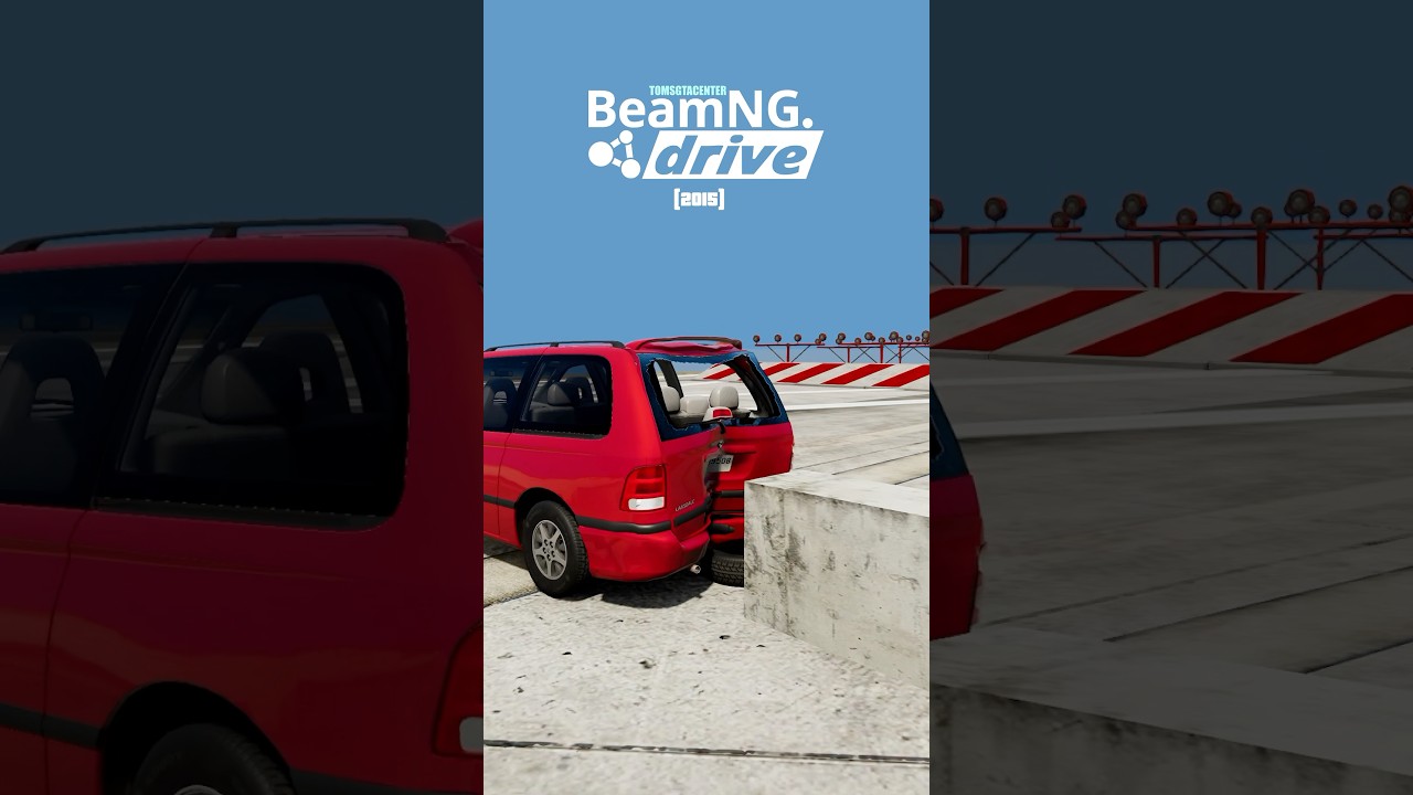 GTA 4 vs. BeamNG!💥(Car Crash Physics Comparison!) #gta4 #beamng