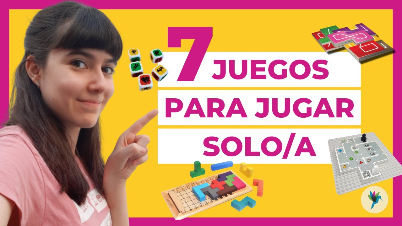 👉 7 JUEGOS de mesa para UN SOLO JUGADOR 👤 | Jugar en solitario