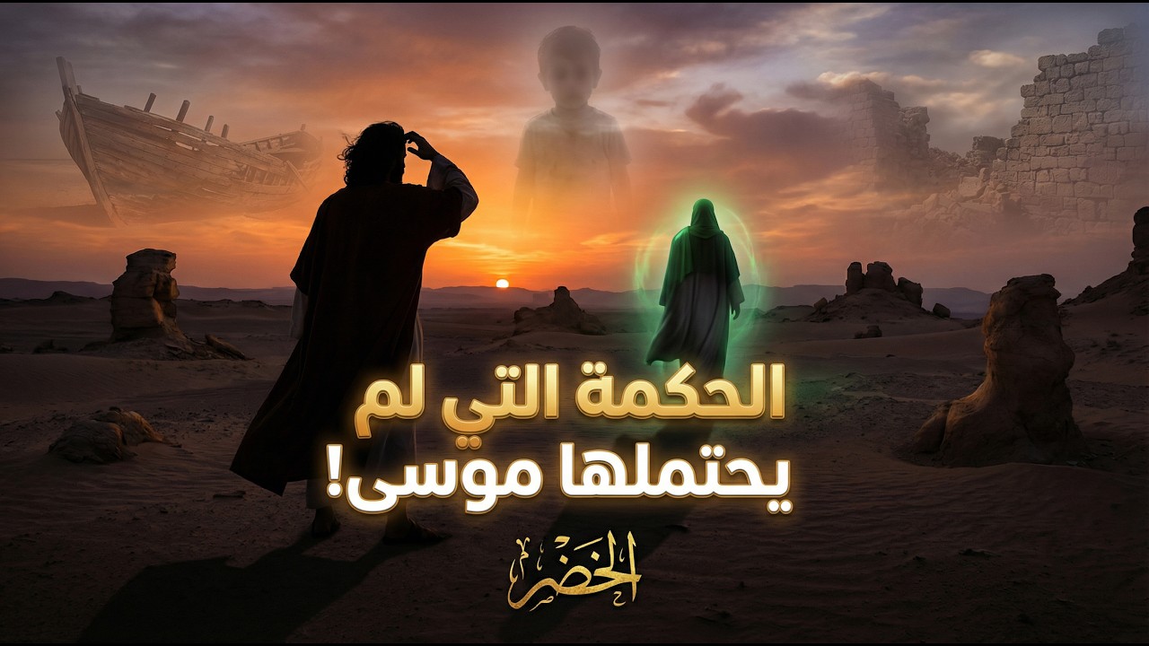 رحلة الصبر التي كسرت المنطق: سفينة في البحر، غلام بريء، جدار يتيم… وحكمة إلهية لم يحتملها نبي!