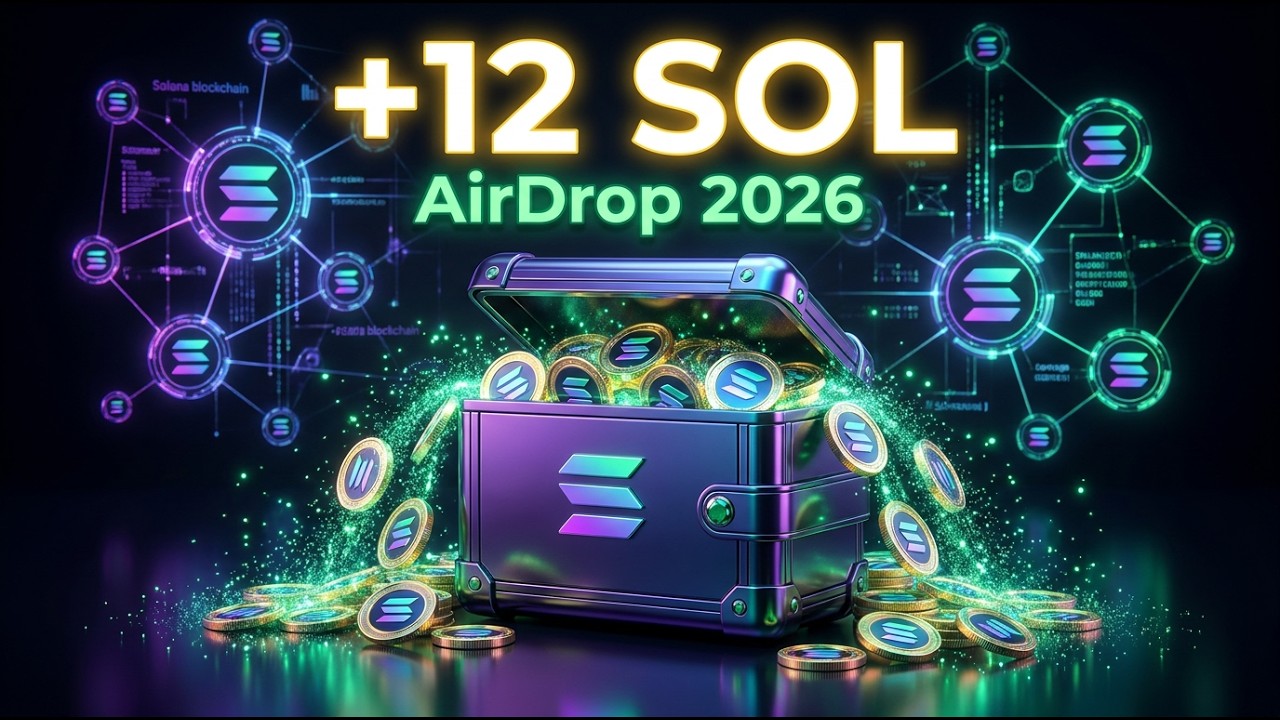 ⚡ SOLANA AIRDROP 2026 🚀 How to Get SOL Rewards | FREE SOL