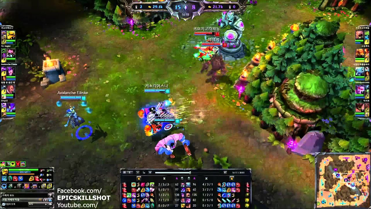 Fnatic xPeke Lucian vs Vayne, duo w/ Cyanide Kha'Zix jungle |  Korea Solo Queue Patch 4.15 | 1080p