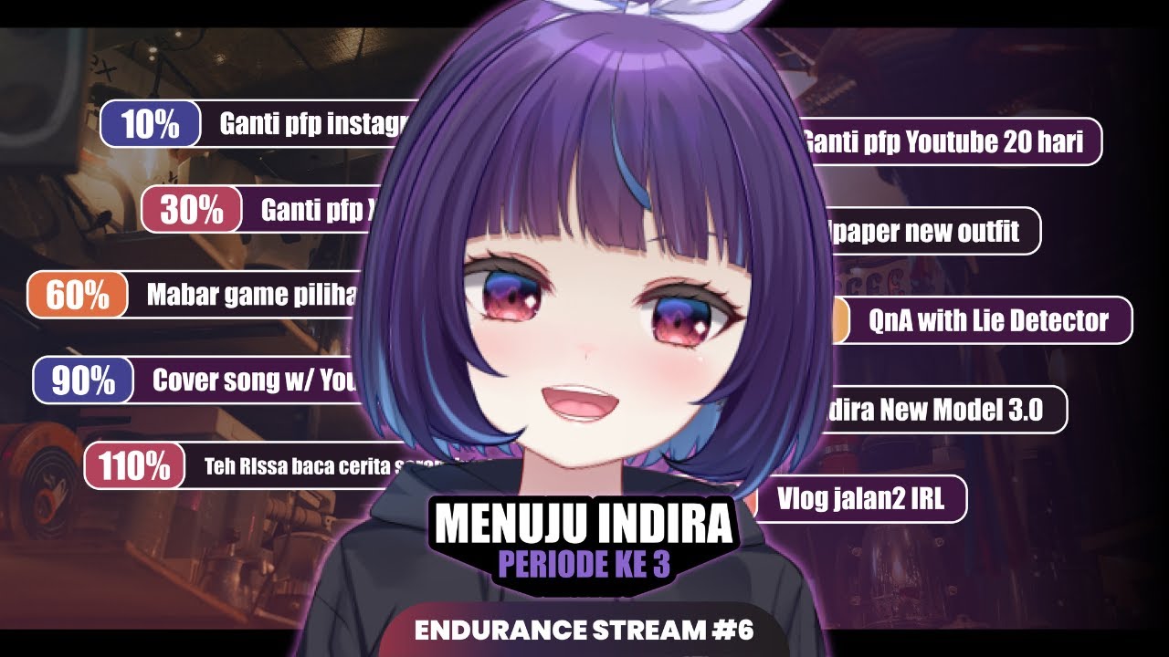 [ENDURANCE STREAM 6] Menjadi mowning pewson [Tayang pukul 05:00-21:00]