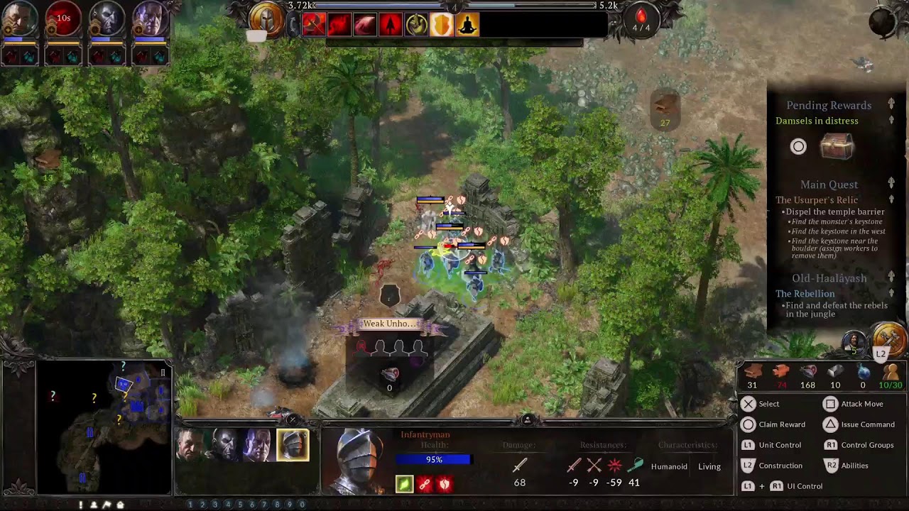SpellForce 3 Reforced PS5 no commentary playthough part 1.