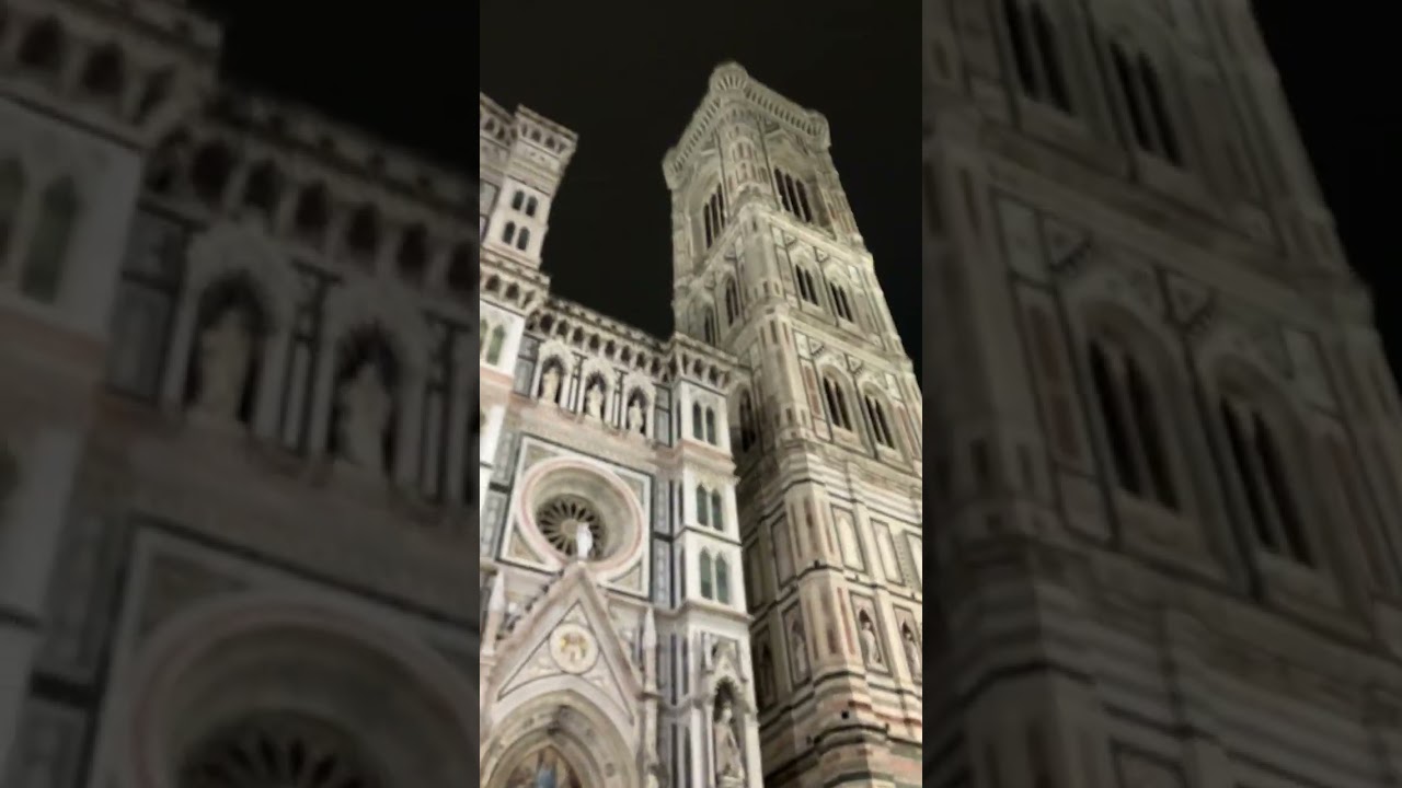 Noches con encanto en el Duomo de Florencia #florencia#food#travel#italianfood#2025#musica#viajes#am