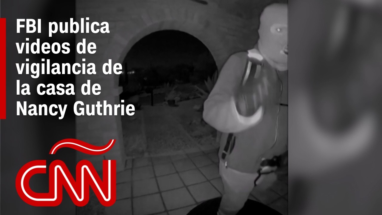 “Parece de película”: qué revelan las imágenes de vigilancia en el caso de Nancy Guthrie