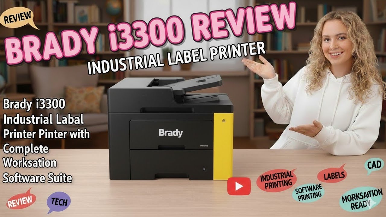 Brady i3300 Industrial Label Printer Review - Complete Workstation Software Suite