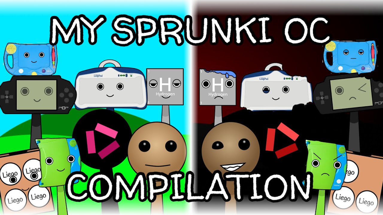 My Sprunki OC Compilation (LeapPad, One Thousand, POP Station, Buddy, Liego, BBC iPlayer)