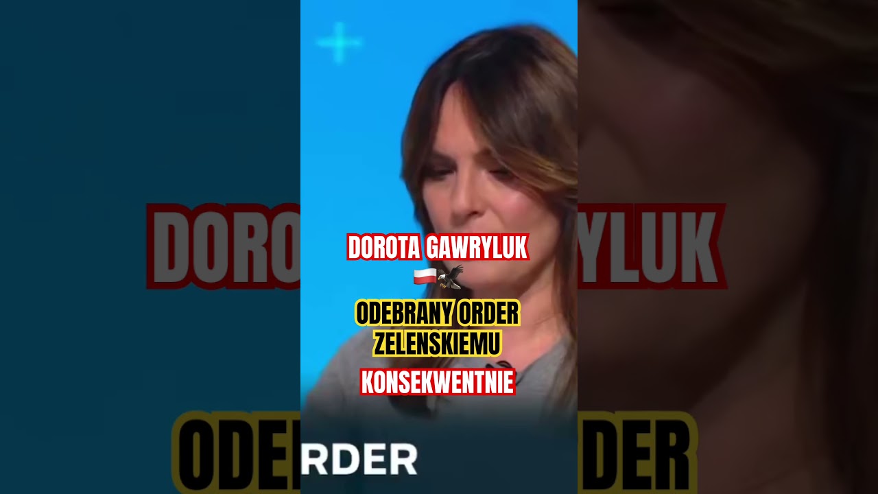 DOROTA GAWRYLUK DOUBLES DOWN!🇵🇱🦅 #shortvideo #shorts #2027elections #poland #poland #poles