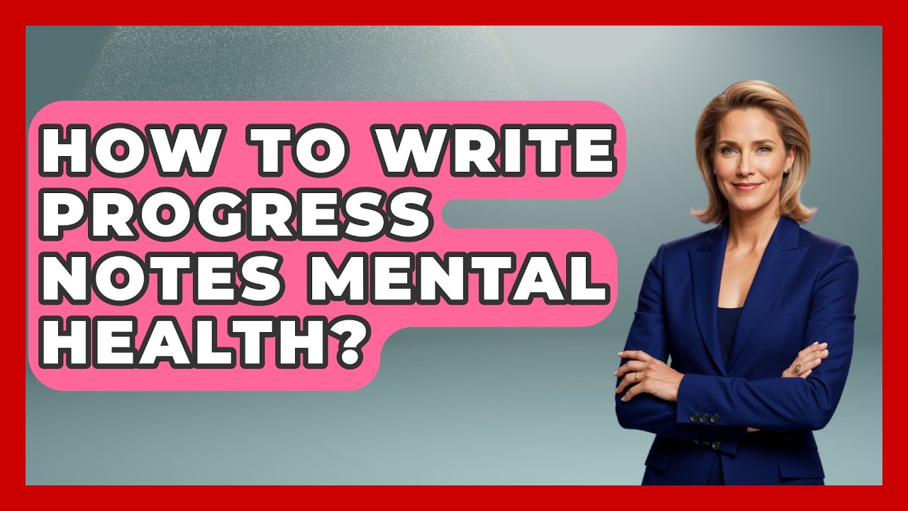How To Write Progress Notes Mental Health? - Psychological Clarity