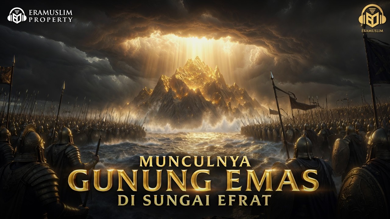 HURU-HARA MENGERINGNYA SUNGAI EFRAT MEMUNCULKAN BUKIT EMAS❗❗ | AKHIR ZAMAN