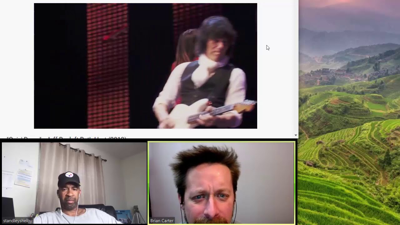 Jeff Beck Beth Hart REACTION Going Down LIVE