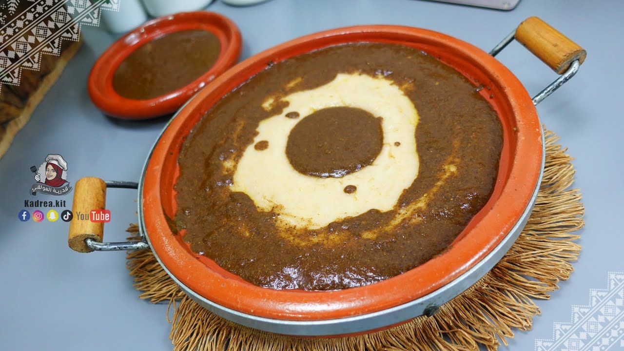 عصيد يمني ومرق حامض  😍  بدون دجاج او لحم  |  Yemeni porridge and sour broth