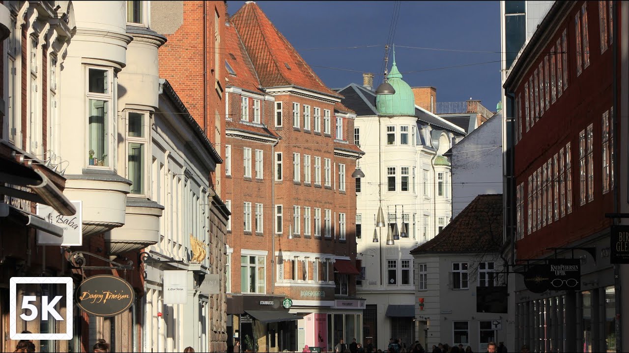 #Aarhus city old town tour in Denmark