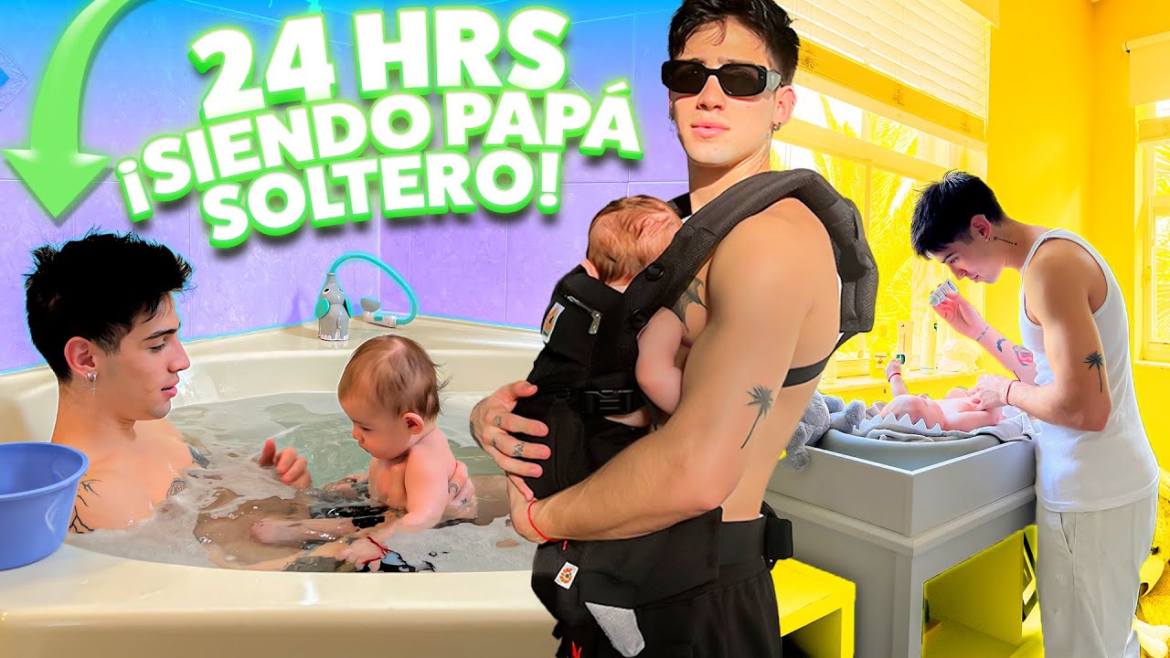 SIENDO PAPÁ SOLTERO POR 24 HORAS 🥵🔥
