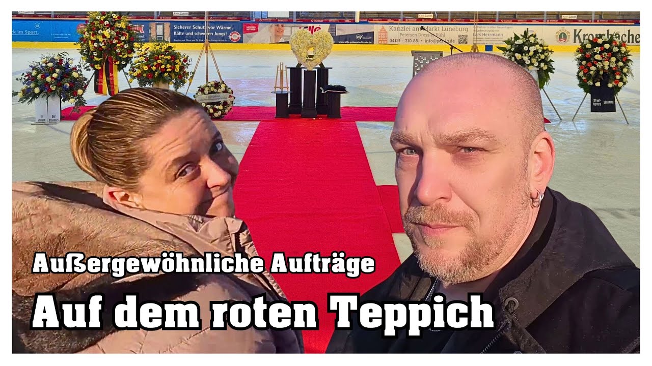 Roter Teppich auf Eis | Außergewöhnliche Aufträge | Fetenkidz