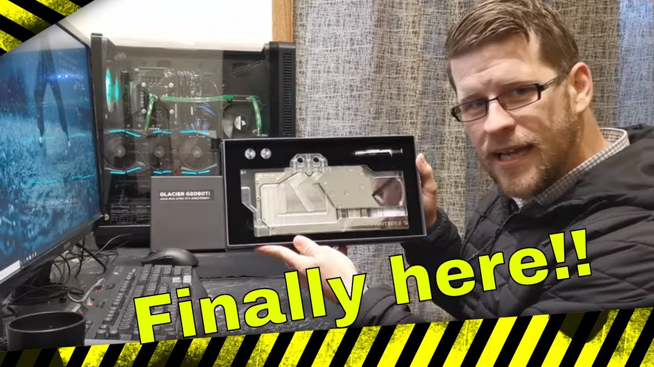 Unboxing RTX 2080Ti Glacier waterblock by Phanteks