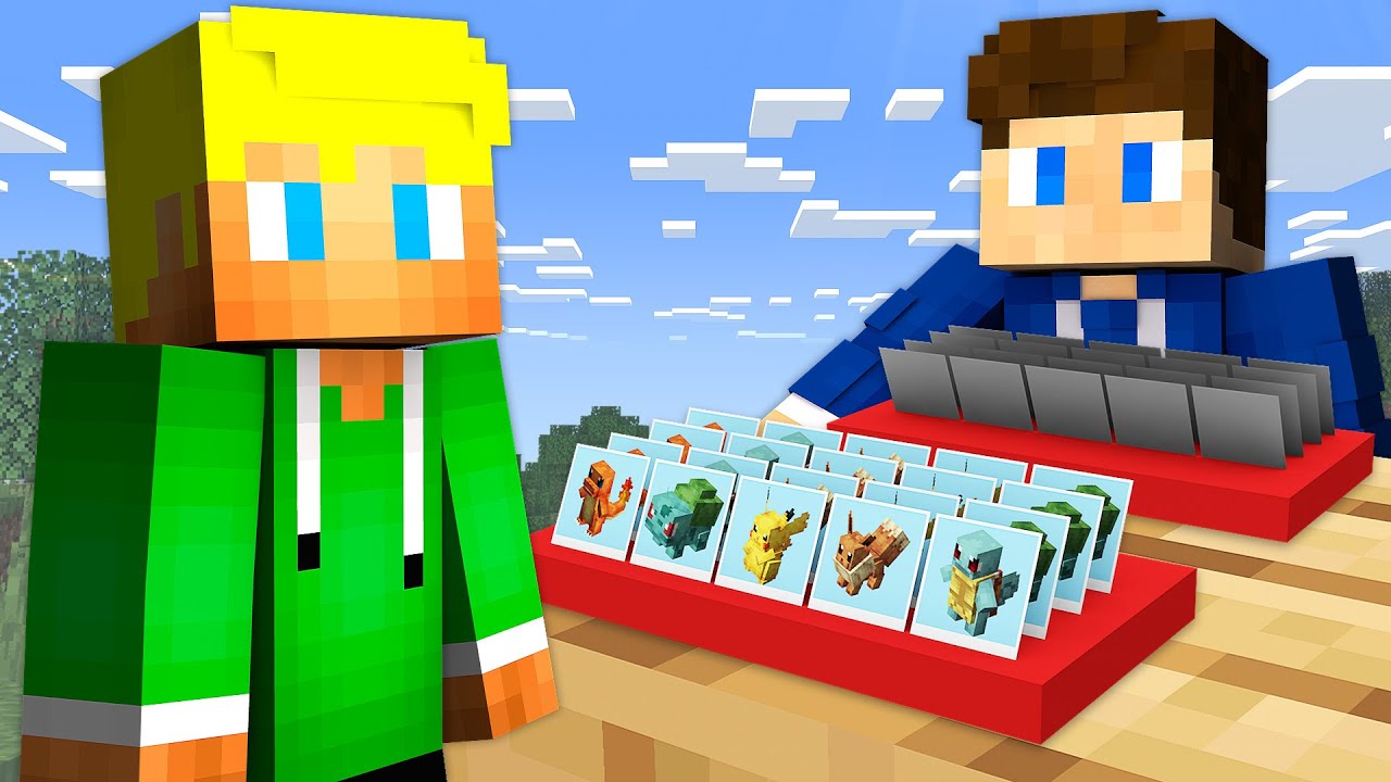 Hvem Er Hvem med Pokemons I Minecraft!