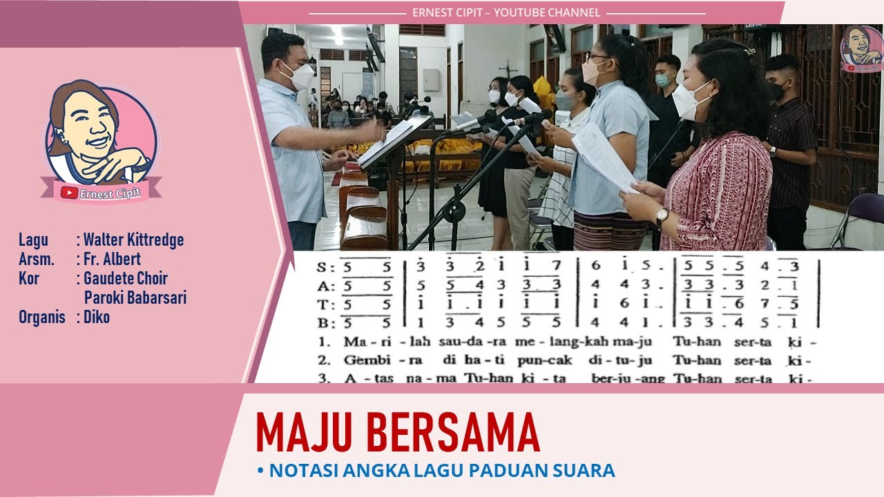 Lagu Penutup Misa Minggu Biasa Maju Bersama | Fr. Albert