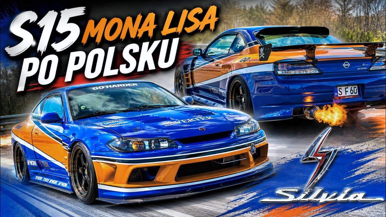 S15 MONA LISA PO POLSKU | 8hp | 570hp | NISSAN SILVIA S15 | #nissan #s15 #silvia #jdm #sportscar 