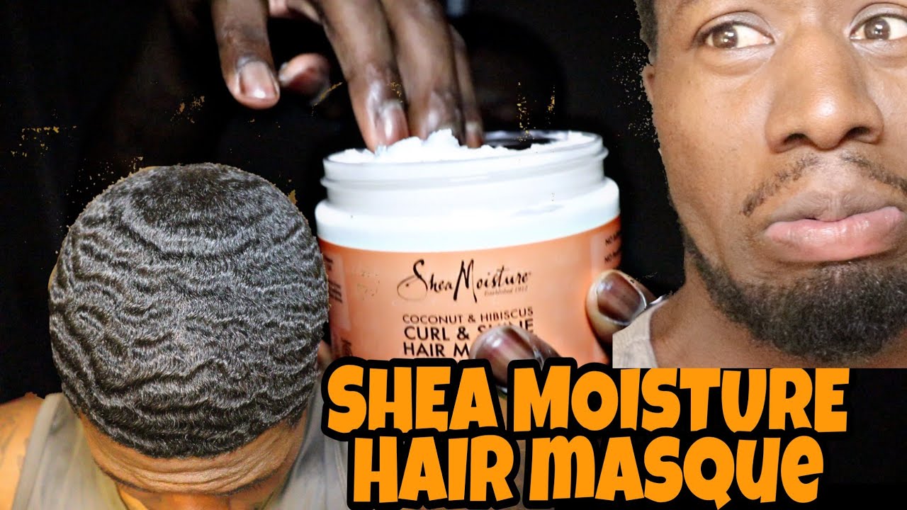 SCALP TO 360 WAVES BEEHIVE| SHEA MOISTURE CURL AND SHINE HAIR MASQUE